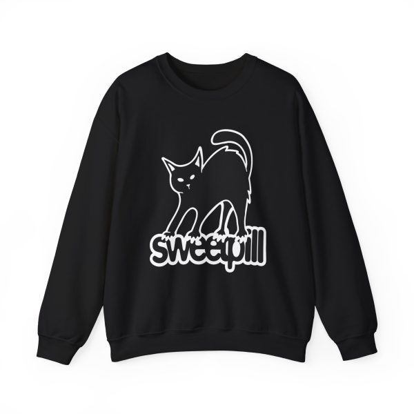 Sweet Pill Kitty Unisex Heavy Blend™ Crewneck Sweatshirt